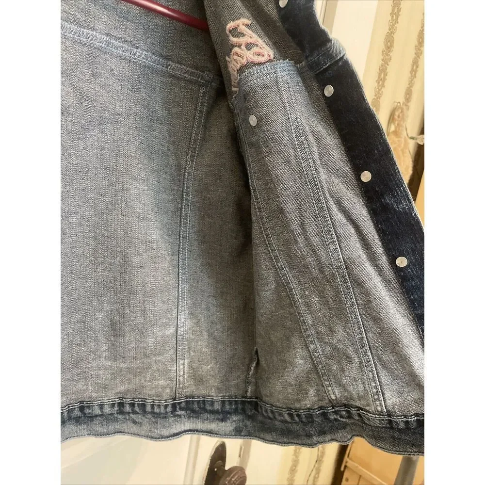 Barbie Licensed Mattel Jean Jacket Girls Size L‎ (10-12)
